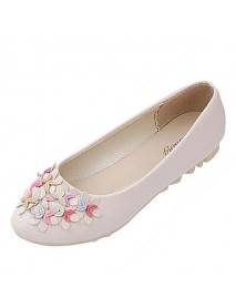 Women's Shoes Patent Leather Flat Heel Round Toe Flats Casual More Colors available
